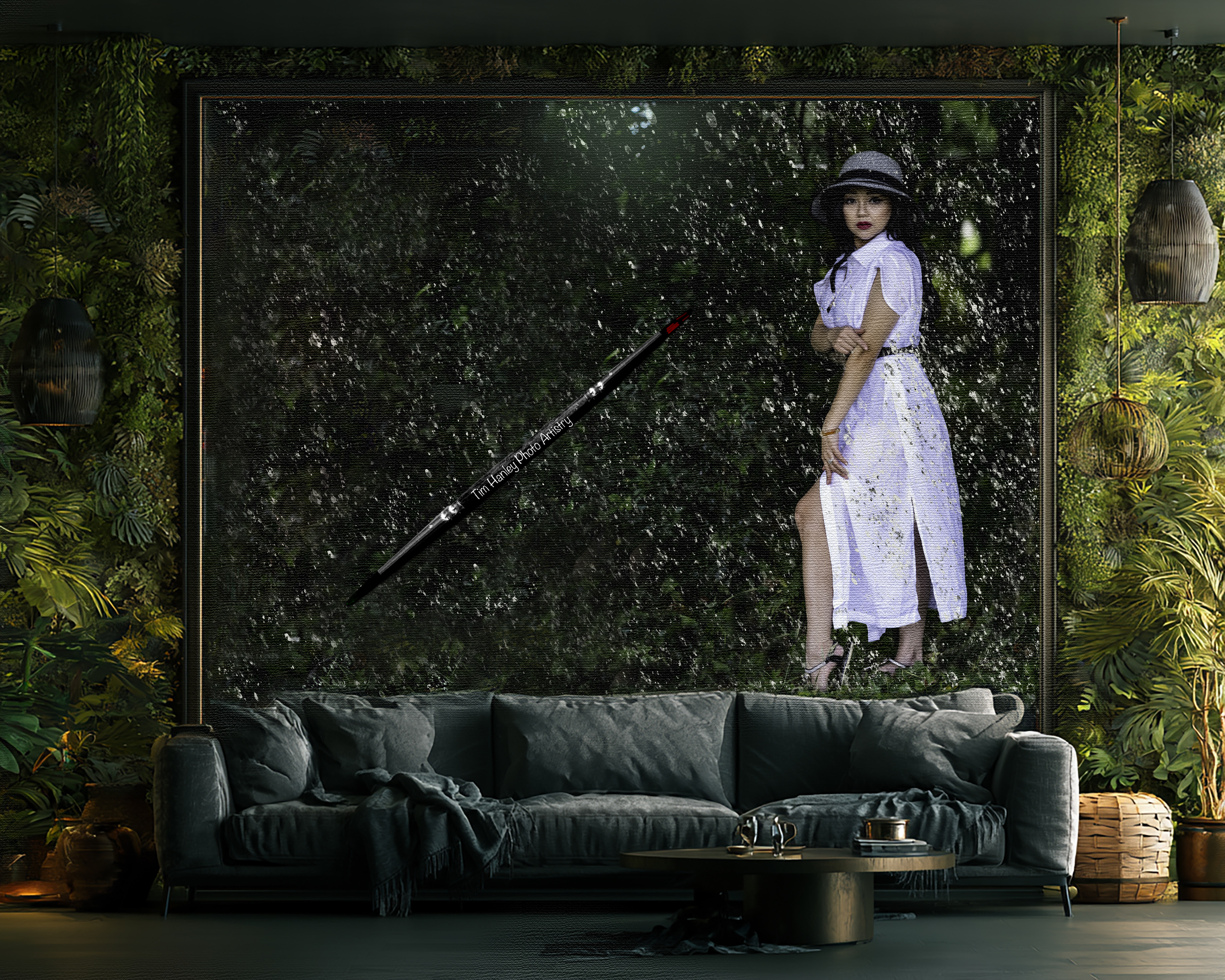 The Room Portrait — Botanical Wall Mural